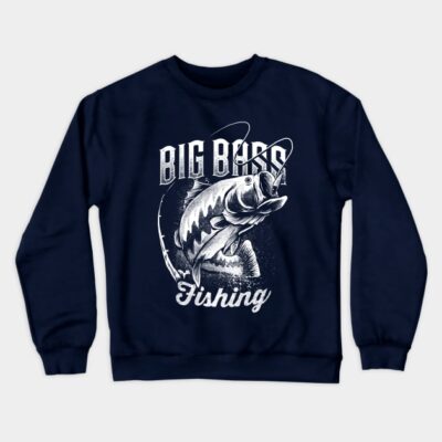 Big Bass Fishing Crewneck Sweatshirt Official Fishing Merch