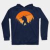 Sasquatch Fishing Sunset Hoodie Official Fishing Merch