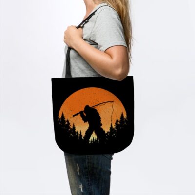 Sasquatch Fishing Sunset Tote Official Fishing Merch