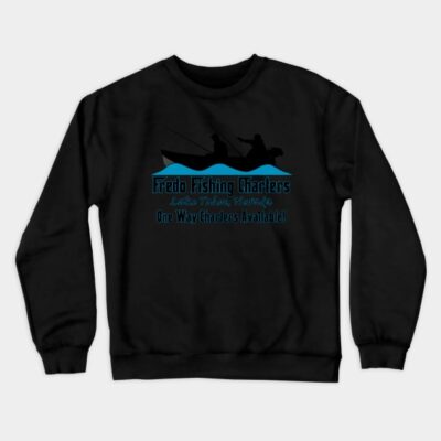 Fredo Fishing Charters Crewneck Sweatshirt Official Fishing Merch