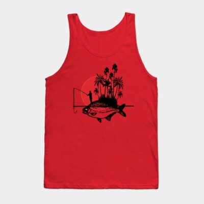 Gone Fishing Tank Top Official Fishing Merch