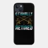 Funny Fishing Fisherman Retirement Gifts Fishing D Phone Case Official Fishing Merch