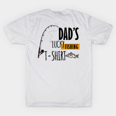 Dads Lucky T-Shirt Official Fishing Merch