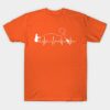 Fly Fishing Heartbeat Fish Ekg Trout Fishing By Te T-Shirt Official Fishing Merch