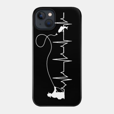 Fly Fishing Heartbeat Fish Ekg Trout Fishing By Te Phone Case Official Fishing Merch