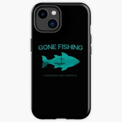 Gone Fishing Iphone Case Official Fishing Merch