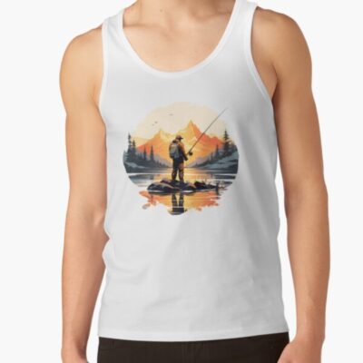 Fishing In Paradise Tank Top Official Fishing Merch