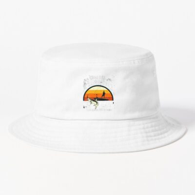 A Bad Day Fishing Is Better Than A Good Day At Work Bucket Hat Official Fishing Merch