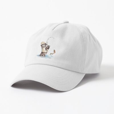 Nature'S Fisherman - Otter Trout Fishing Cap Official Fishing Merch