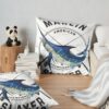 Marlin Slayer Throw Pillow Official Fishing Merch