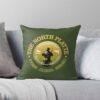 North Platte River Fly Fishing (Fsh) Throw Pillow Official Fishing Merch