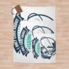 I Love Fishing Throw Blanket Official Fishing Merch