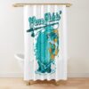 Gone Fishin' Shower Curtain Official Fishing Merch